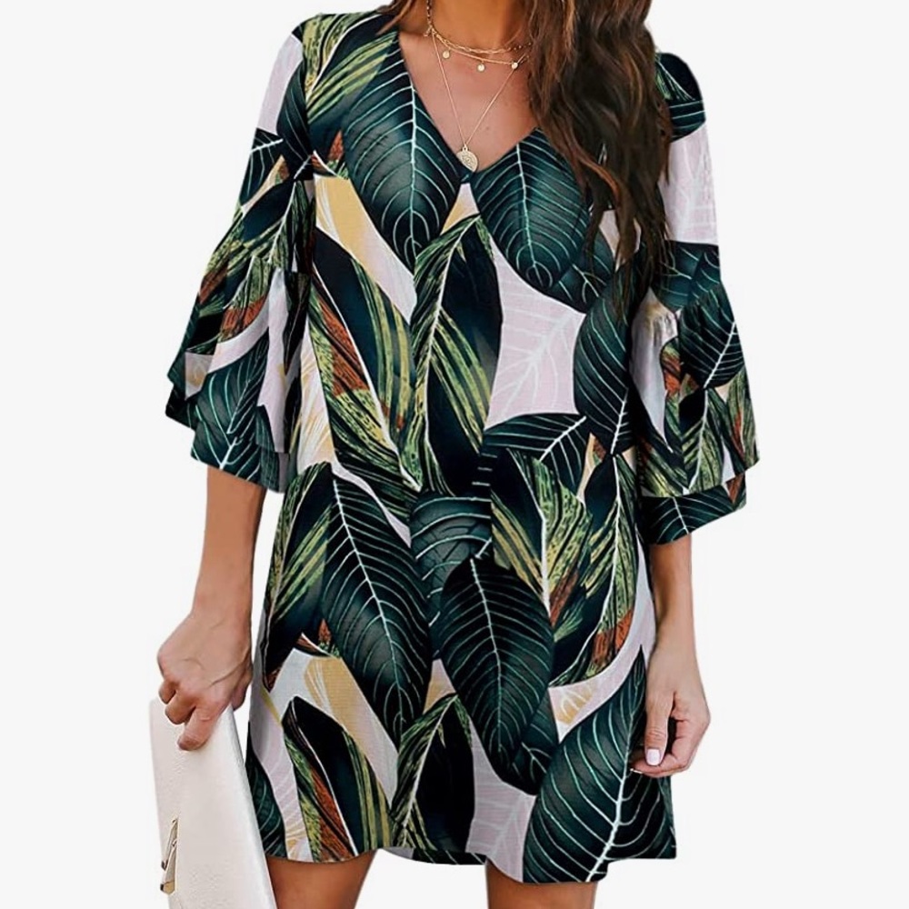 Bell Sleeve Women’s Dress
